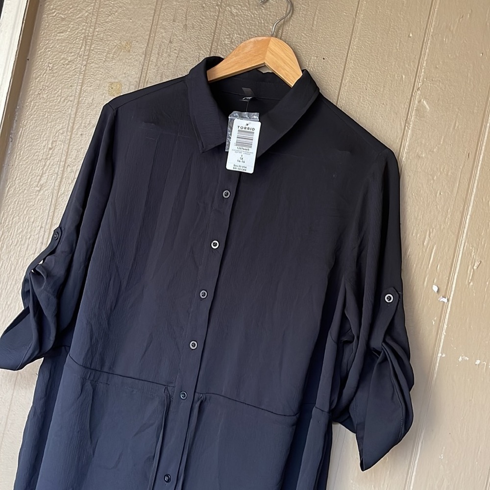 Black Torrid Maxi Dress Size 1